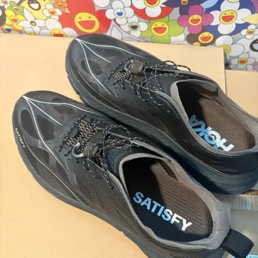[BUNJANG] Hoka x Satisfy Malphite Light Coffee Sneakers / 호카 x 세티스파이 / 마파테 라이트커피 / 265