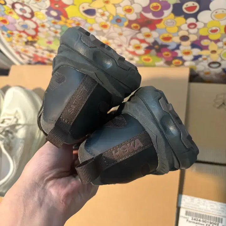 [BUNJANG] Hoka x Satisfy Malphite Light Coffee Sneakers / 호카 x 세티스파이 / 마파테 라이트커피 / 265