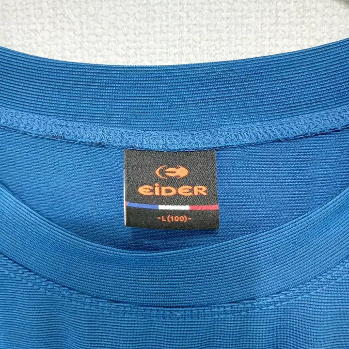 [BUNJANG] Eider Blue Short-Sleeve T-Shirt / 아이더 블루 반팔 티셔츠