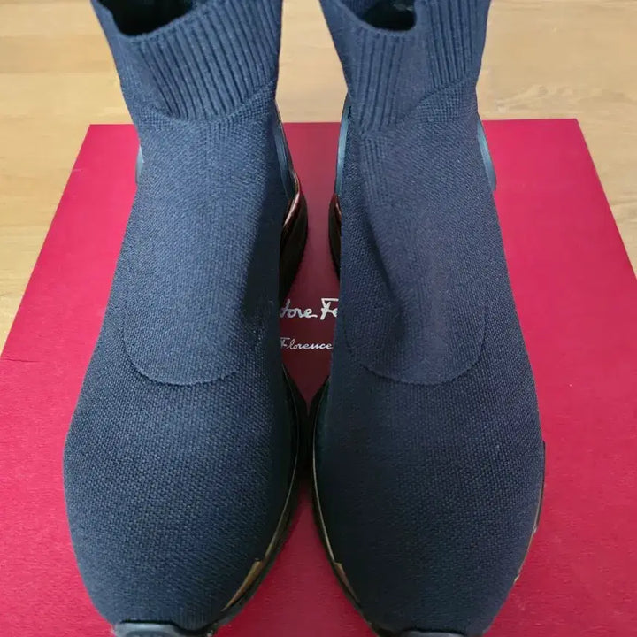 [BUNJANG] Salvatore Ferragamo Knit Sock Sneakers Black / 페라가모 삭스 스나커즈