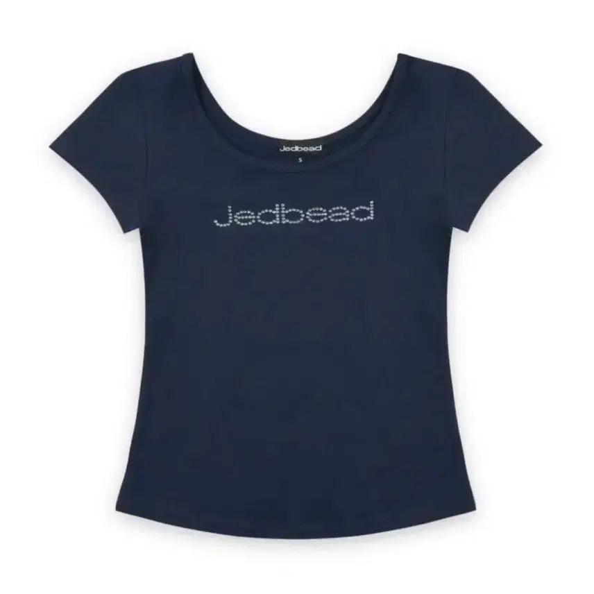 [BUNJANG] Jedbead Navy Short Sleeve T-shirt / Jedbead 제드비드 스쿱티 네이비 반팔