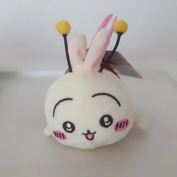 [BUNJANG] Monjakkwi Usagi Honeybee Plush Keychain (New) / 먼작귀 우사기 꿀벌 인형 키링 새상품