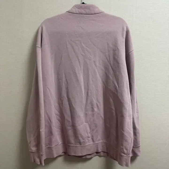 [BUNJANG] Nike Pink Half-Zip Sweatshirt S / 나이키 반집업 맨투맨 핑크 S