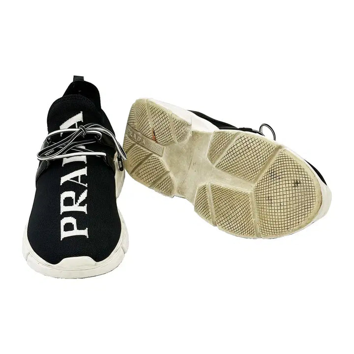 [BUNJANG] Prada Black Logo Knit Women&