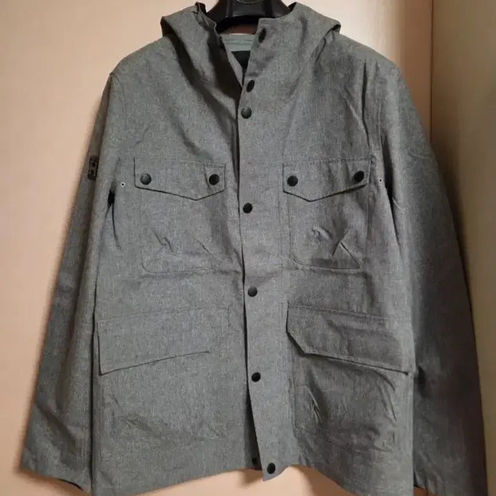 [BUNJANG] Husky Hooded Shirt Jacket Grey / HUSKY 후드 셔츠형 자켓 그레이