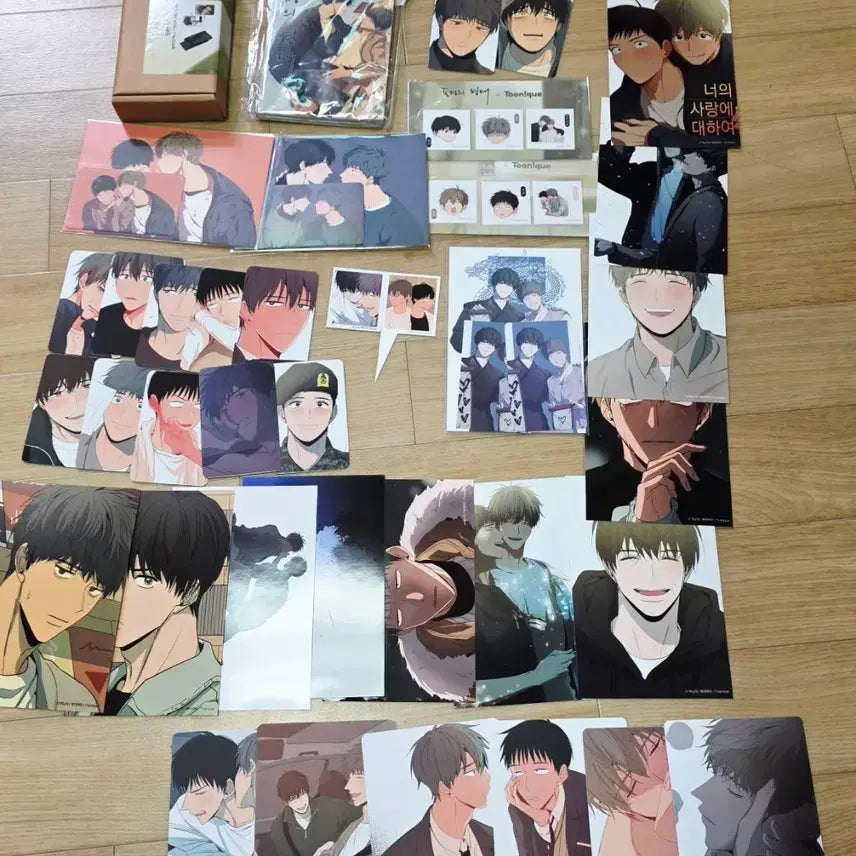 [BUNJANG] The Shape of Affection (Neosa-dae) Goods Bundle Set / 동정의형태 너사대 굿즈 일괄 보냅니다