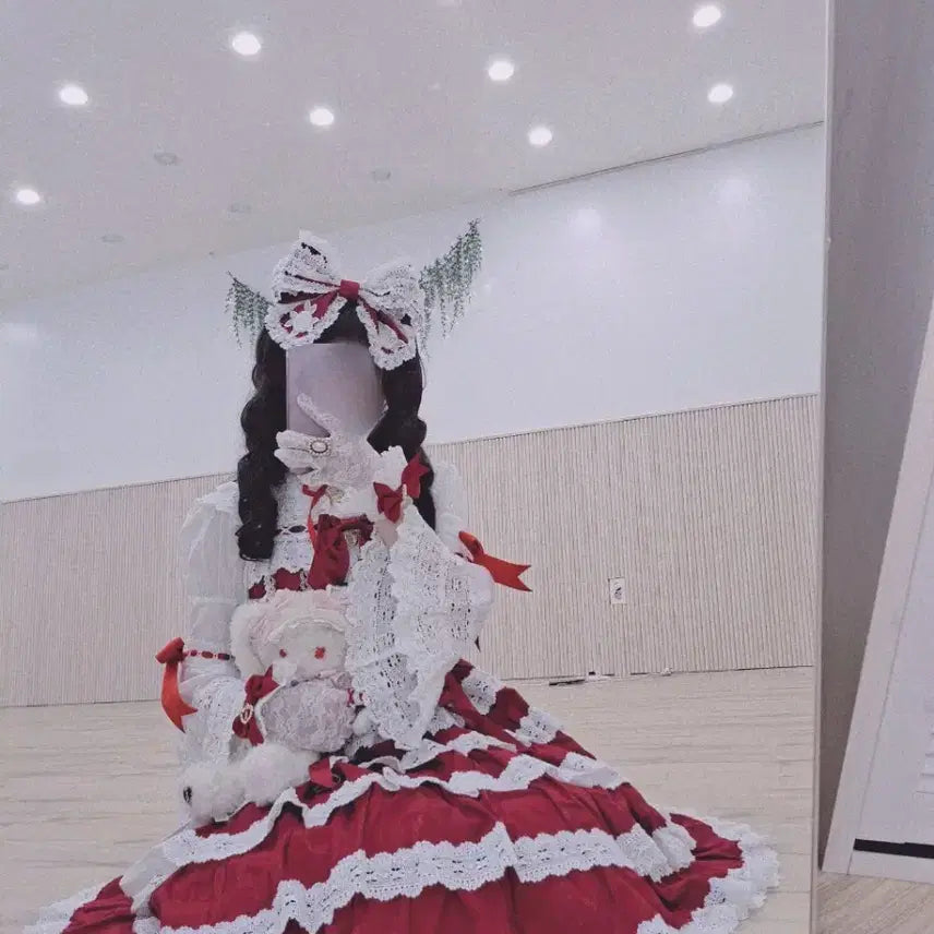 [BUNJANG] Baby, The Stars Shine Bright Romantic Dream Rose Elizabeth JSK Lolita Dress Set / BTSSB 베이비더스타샤인 로맨틱 드림 로즈 엘리자베스 JSK 로리타