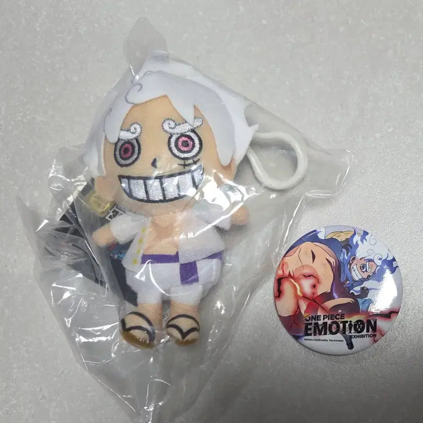 [BUNJANG] One Piece Luffy Nika Emotion Plush Doll / 원피스 이모션 니카 루피 봉제 인형