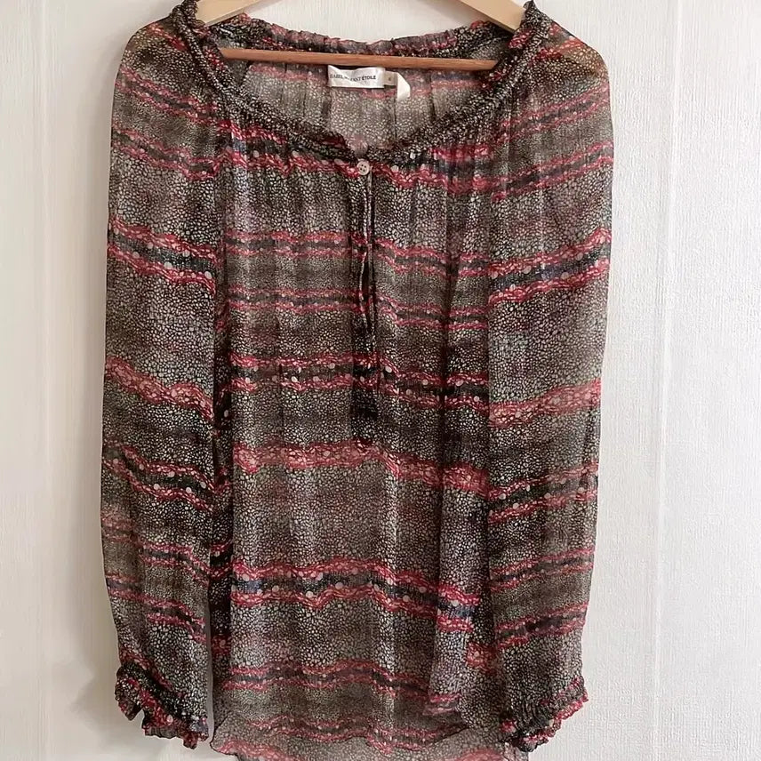 [BUNJANG] Isabel Marant Étoile Silk Blouse / 이자벨마랑 에뚜왈 실크 블라우스