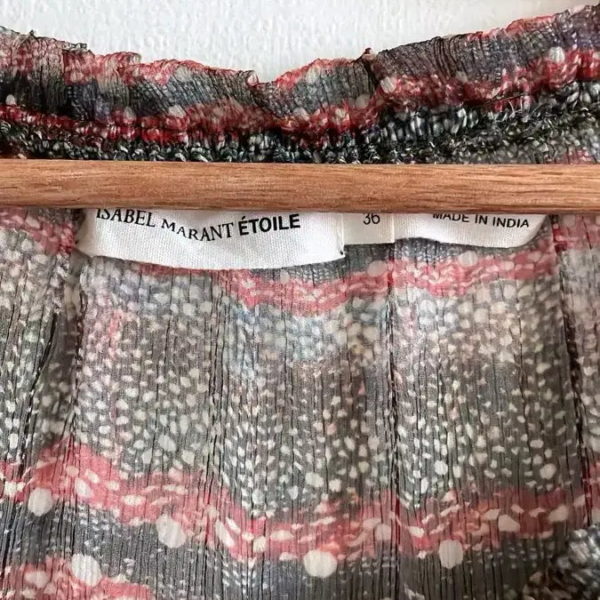 [BUNJANG] Isabel Marant Étoile Silk Blouse / 이자벨마랑 에뚜왈 실크 블라우스
