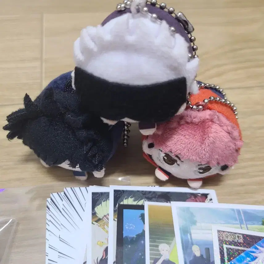 [BUNJANG] Jujutsu Kaisen Goods Bundle Set (Mochicoro Ring Plush, Figure, Cards) / 주술회전 굿즈 인형/피규어/카드 일괄판매