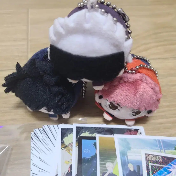 [BUNJANG] Jujutsu Kaisen Goods Bundle Set (Mochicoro Ring Plush, Figure, Cards) / 주술회전 굿즈 인형/피규어/카드 일괄판매