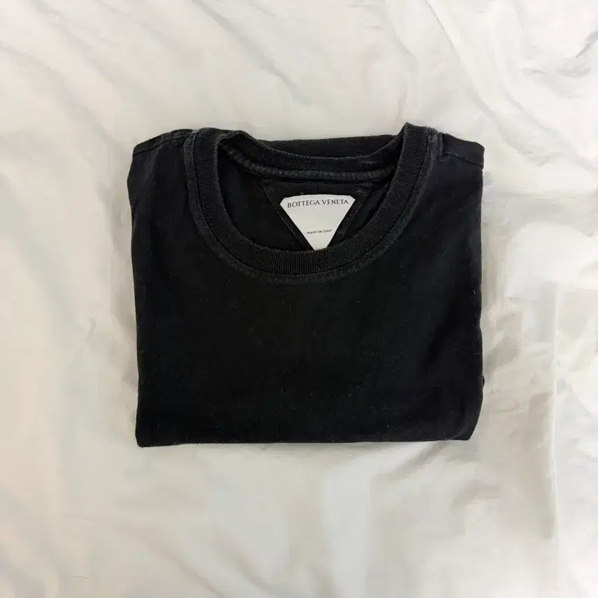 [BUNJANG] Bottega Veneta Black Short Sleeve T-Shirt / 보테가베네타 블랙 반팔 티셔츠