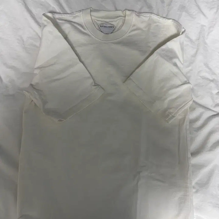 [BUNJANG] Bottega Veneta White Short Sleeve T-Shirt / 보테가 베네타 화이트 반팔 티셔츠