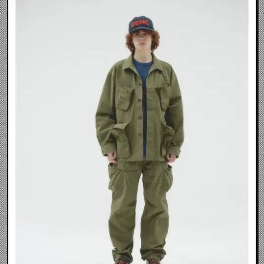 [BUNJANG] Spectator Homegrown Supply Jacket Khaki / 스펙테이터 홈그로운 서플라이