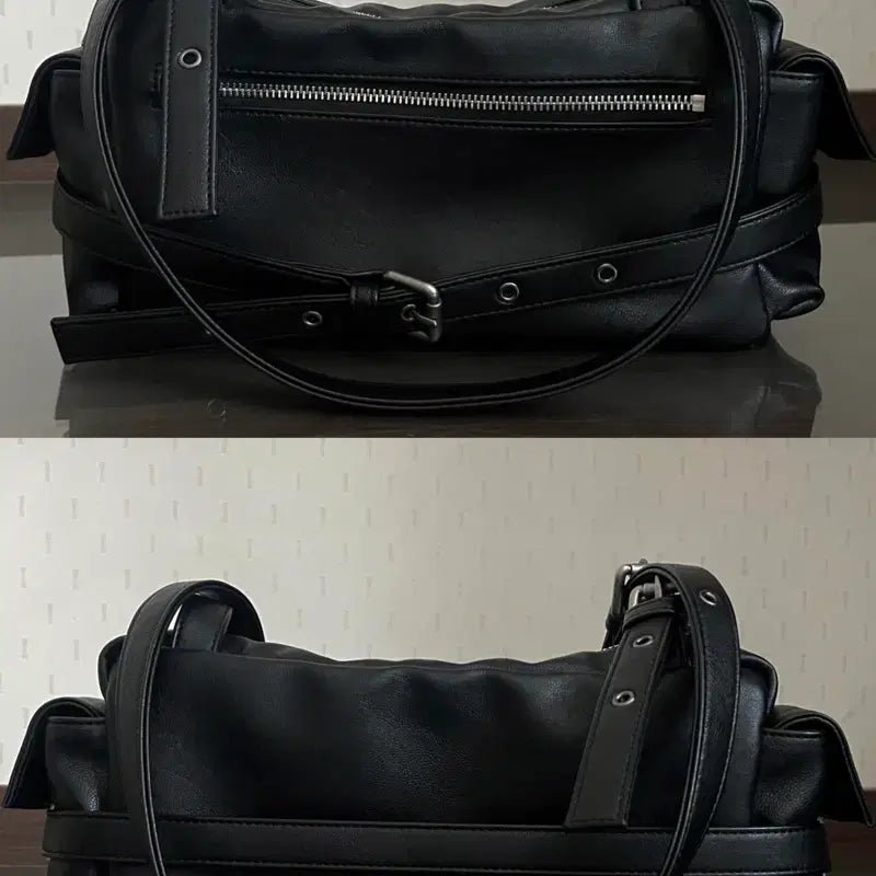 [BUNJANG] Semoondo Belt Utility Bag M Nappa Matt Black / 세이모온도 벨트 유틸리티백 M