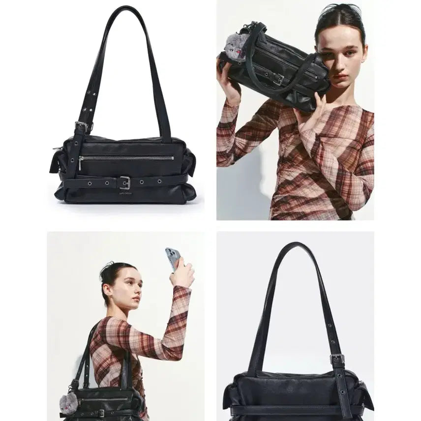 [BUNJANG] Semoondo Belt Utility Bag M Nappa Matt Black / 세이모온도 벨트 유틸리티백 M