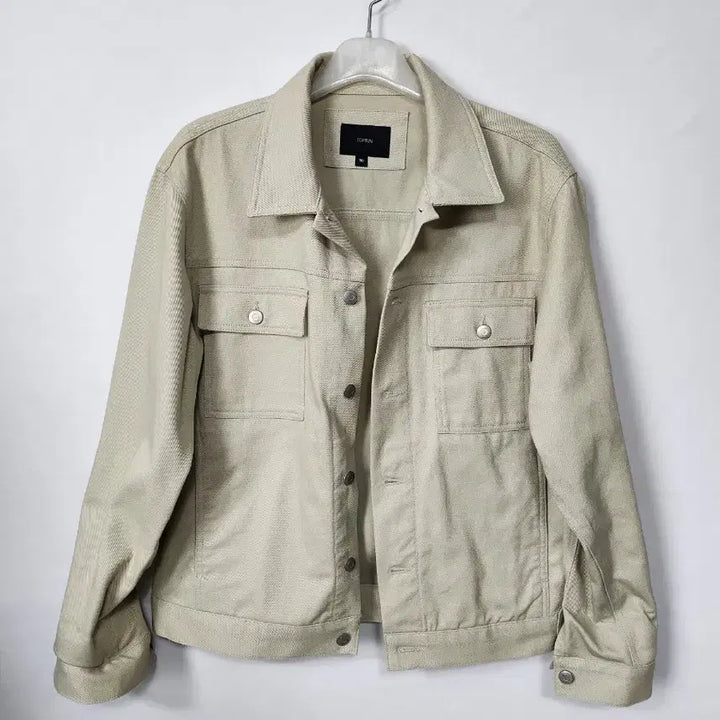 [BUNJANG] TOPTEN Beige Trucker Jacket L / 탑텐 베이지 트러커 자켓 100 L 새제품급
