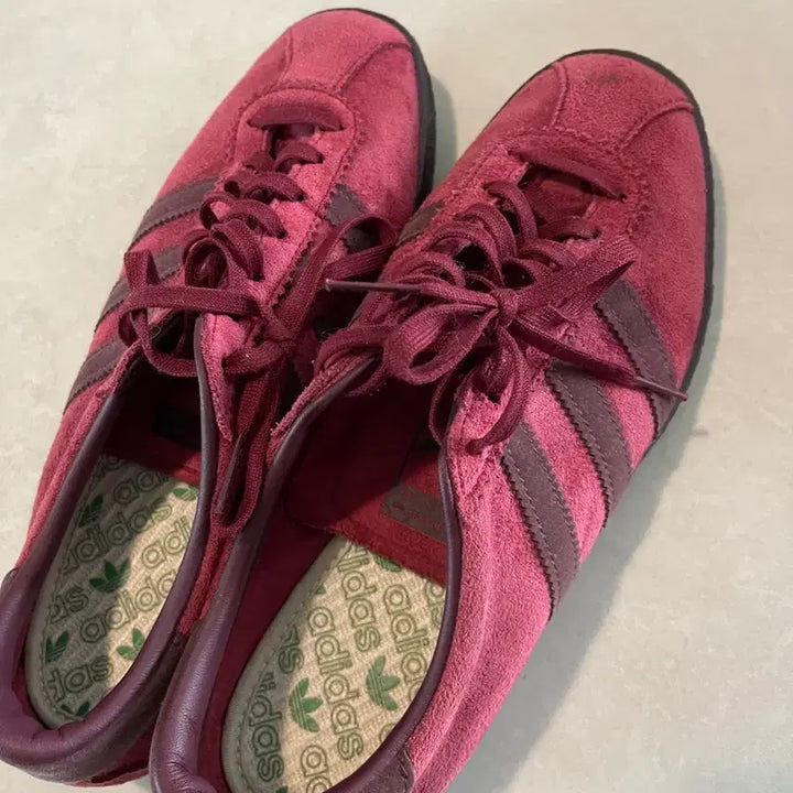 [BUNJANG] Adidas Tobacco Burgundy (250) / 아디다스 토바코 버건디 250