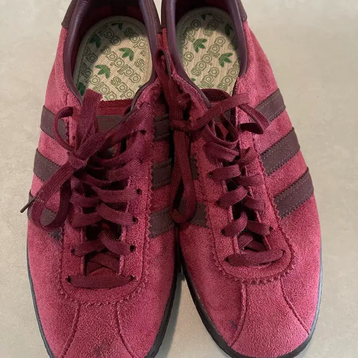 [BUNJANG] Adidas Tobacco Burgundy (250) / 아디다스 토바코 버건디 250