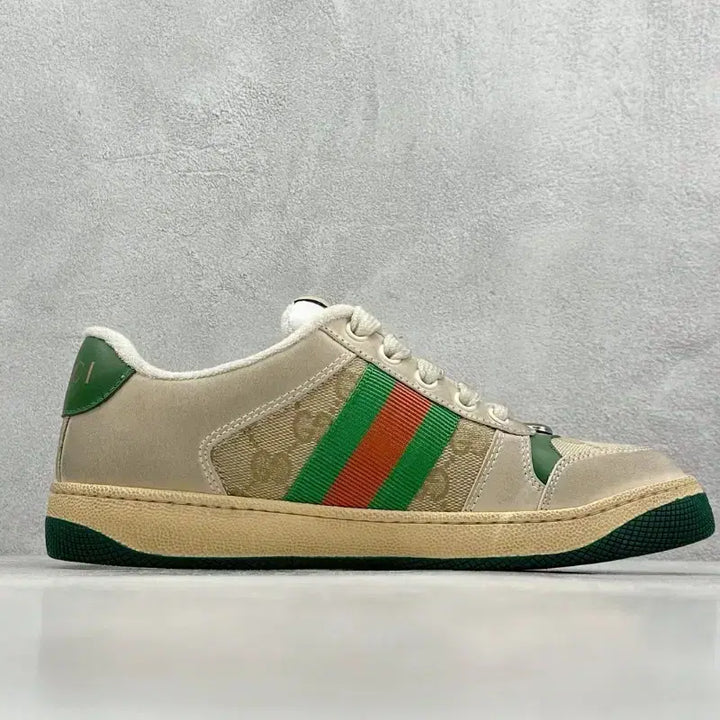 [BUNJANG] Gucci Classic GG Low-Top Sneakers / 구찌 스크리너 스니커즈 38/240mm