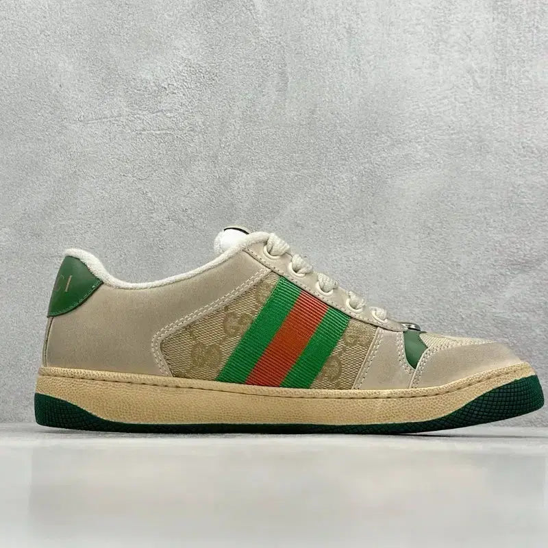 [BUNJANG] Gucci Classic GG Low-Top Sneakers / 구찌 스크리너 스니커즈 38/240mm