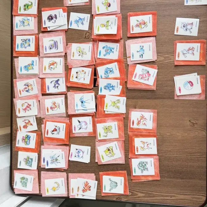 [BUNJANG] Pokemon 30th Anniversary Artwork Stickers / 최신 포켓몬 30주년 아트 워크 스티커 띠부씰 팝니다