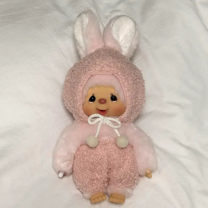 [BUNJANG] Chimu-tan Mokomoko Bunny S Size Vintage Monchhichi / 가격 고정) 레어 치무탄 모코모코 버니 S사이즈 고전 몬치치