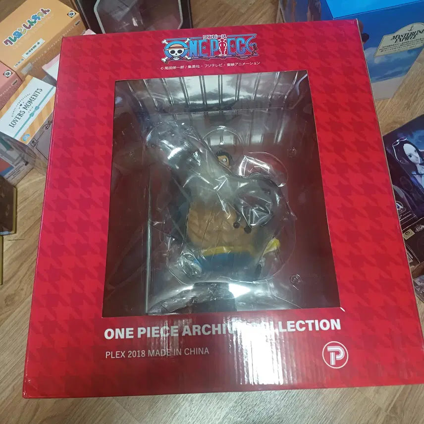 [BUNJANG] One Piece Archive Gear 4 Luffy Boundman Figure [Sealed] / 원피스 아카이브 기어포스 루피 바운드맨[미개봉]