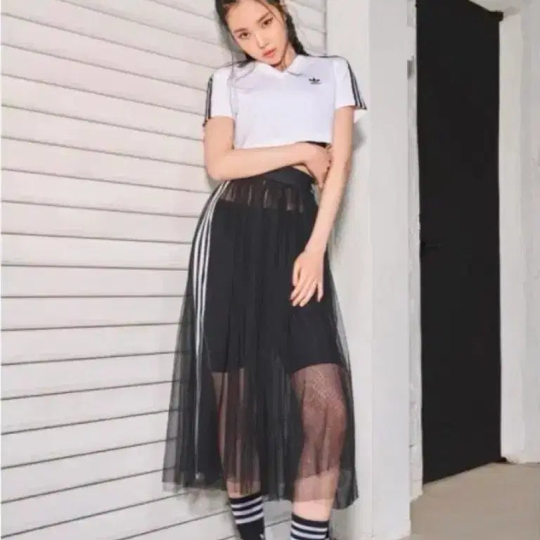 [BUNJANG] Adidas Tulle Skirt / 아디다스 튤스커트