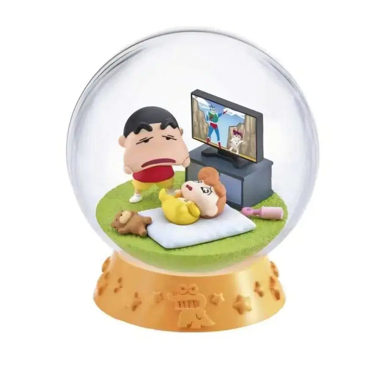 [BUNJANG] Rement Crayon Shin-chan Nohara Shinnosuke Terrarium Figure Set 2 / 리멘트 Rement 크레용 신짱 짱구 테라리움 피규어 2탄