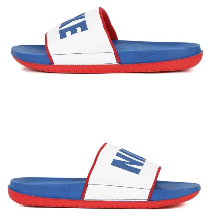 [BUNJANG] Nike Offcourt Slide White Blue Slippers / 나이키 오프코트 슬라이드 화이트 블루 슬리퍼 실내화