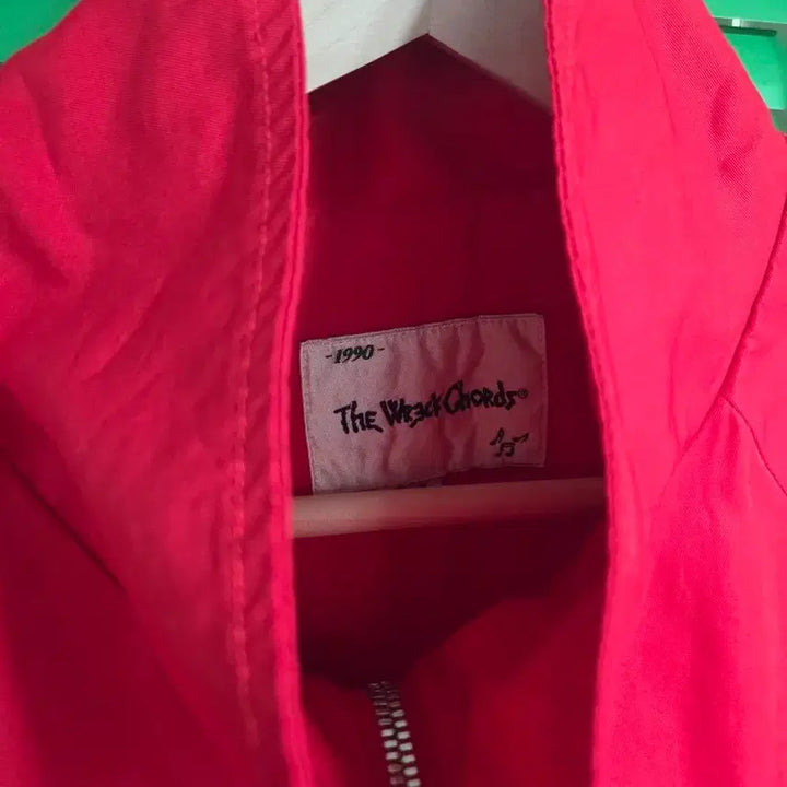 [BUNJANG] Werkones Silky Gabardine Zip Jacket Red Size 3 / 뤡코즈 실키개버딘 집자켓 레드3
