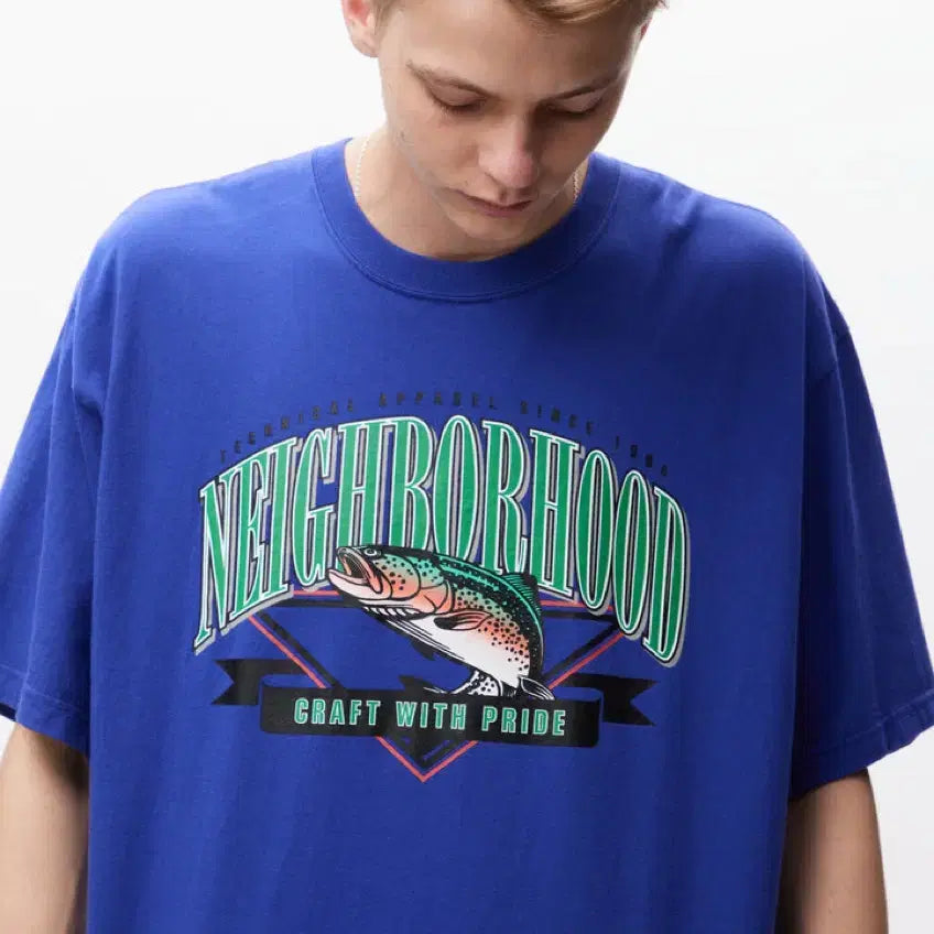 [BUNJANG] Neighborhood SS-21 T-shirt XXL / 새) 네이버후드 SS-21 반팔티 XXL
