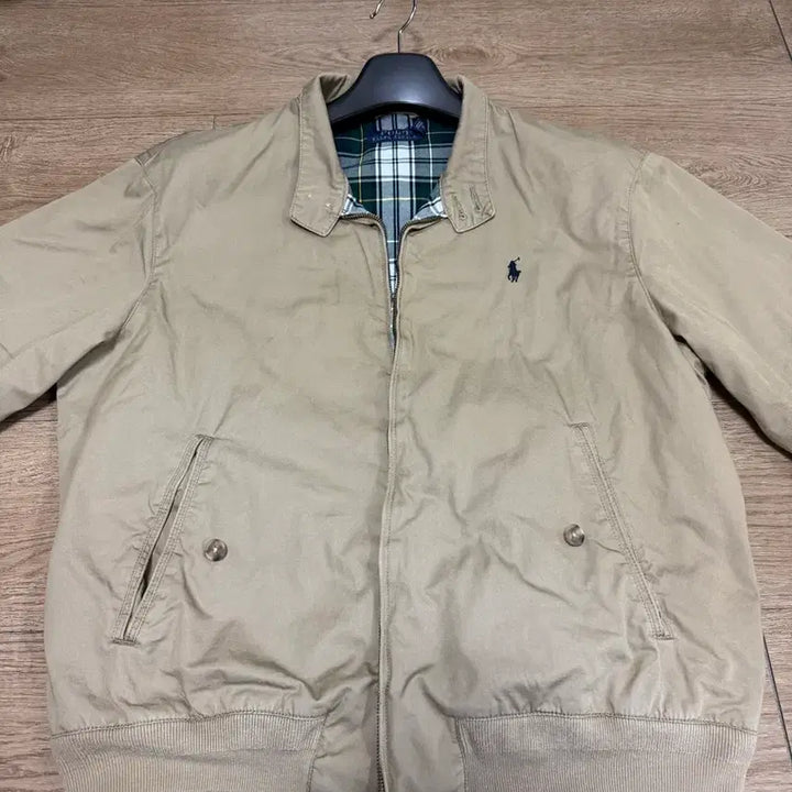 [BUNJANG] Polo Ralph Lauren Cotton Twill Chino Jacket - Beige, Size L / 폴로랄프로렌 코튼 트윌 치노 재킷 L 베이지