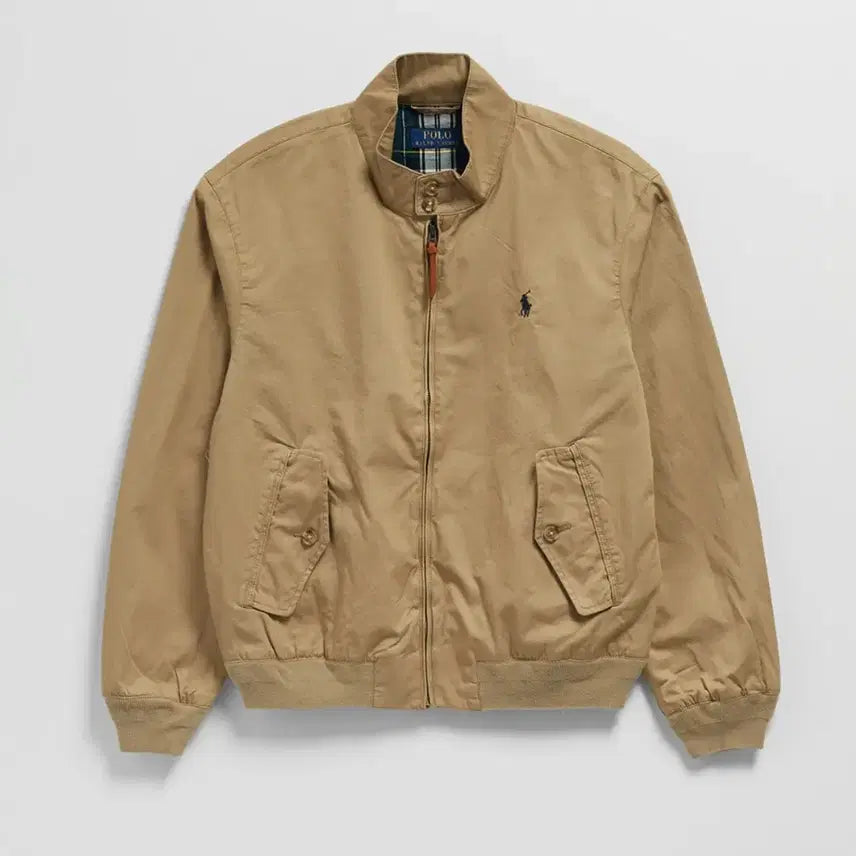 [BUNJANG] Polo Ralph Lauren Cotton Twill Chino Jacket - Beige, Size L / 폴로랄프로렌 코튼 트윌 치노 재킷 L 베이지