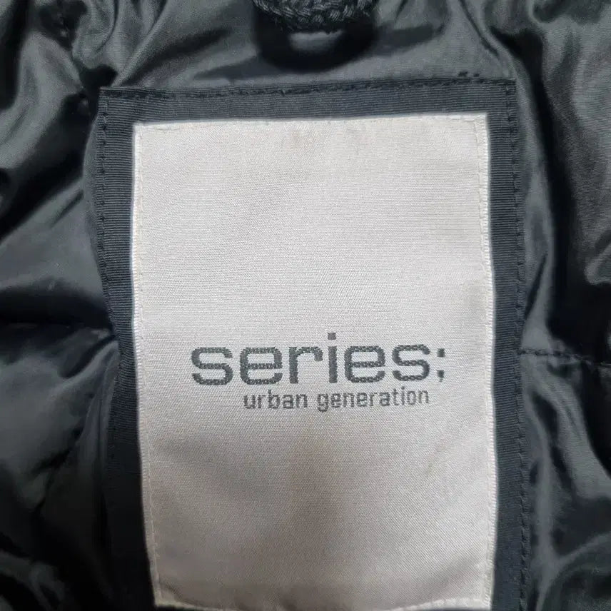 [BUNJANG] SERIES Hooded Long Padding Jacket / 시리즈 후드 롱패딩