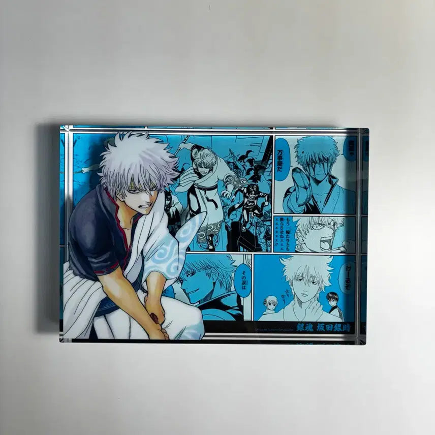 [BUNJANG] Gintama Gintoki Acrylic Block Jump Shop Official / 은혼 긴토키 아크릴블럭 점프샵 공식
