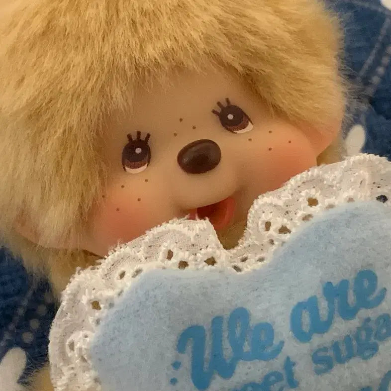 [BUNJANG] Authentic Monchhichi Sweet Sugar Friends Keychain / 정품 몬치치 스위트슈가 프렌즈 키링