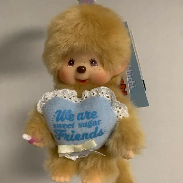 [BUNJANG] Authentic Monchhichi Sweet Sugar Friends Keychain / 정품 몬치치 스위트슈가 프렌즈 키링