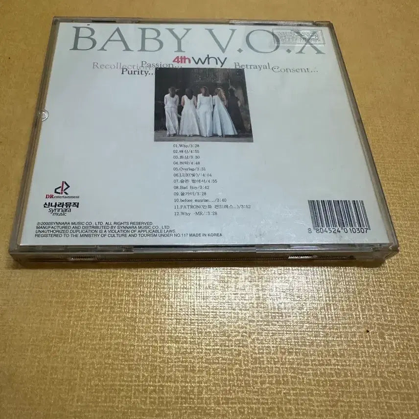 [BUNJANG] Baby Vox 4th Album CD / 베이비복스 4집 CD 판매합니다.
