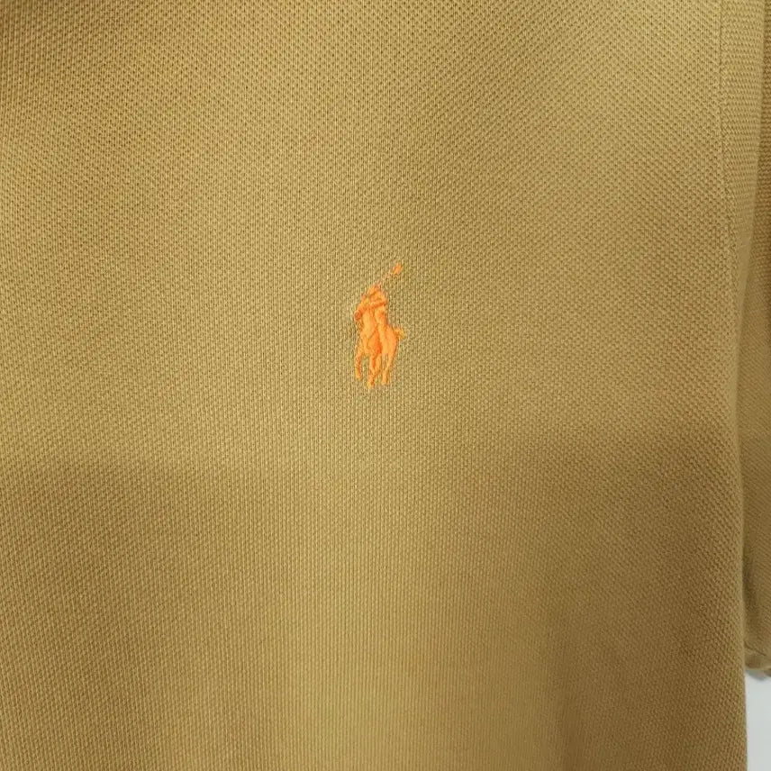 [BUNJANG] Polo Ralph Lauren Custom Slim Fit Polo Shirt Camel L / 폴로 랄프로렌 카라티 카멜 95-100 L