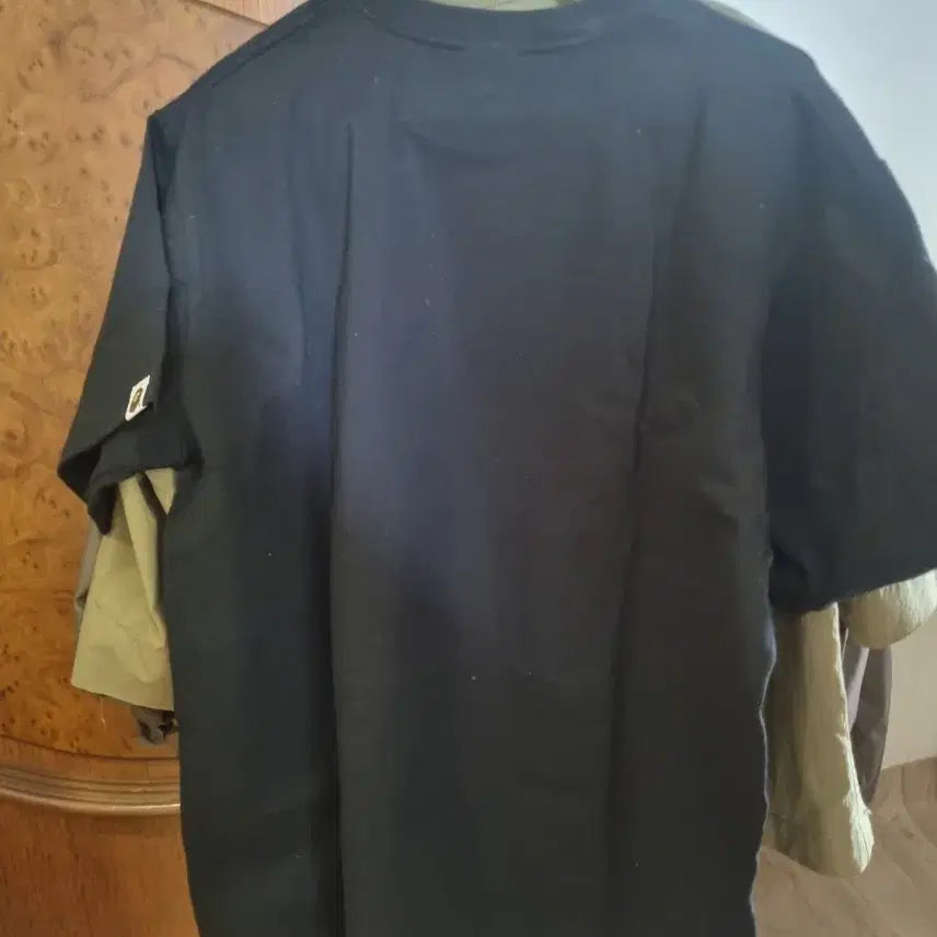 [BUNJANG] BAPE Camo Black T-Shirt (Size L) / 새상품급) 베이프 카모블랙반팔티. L