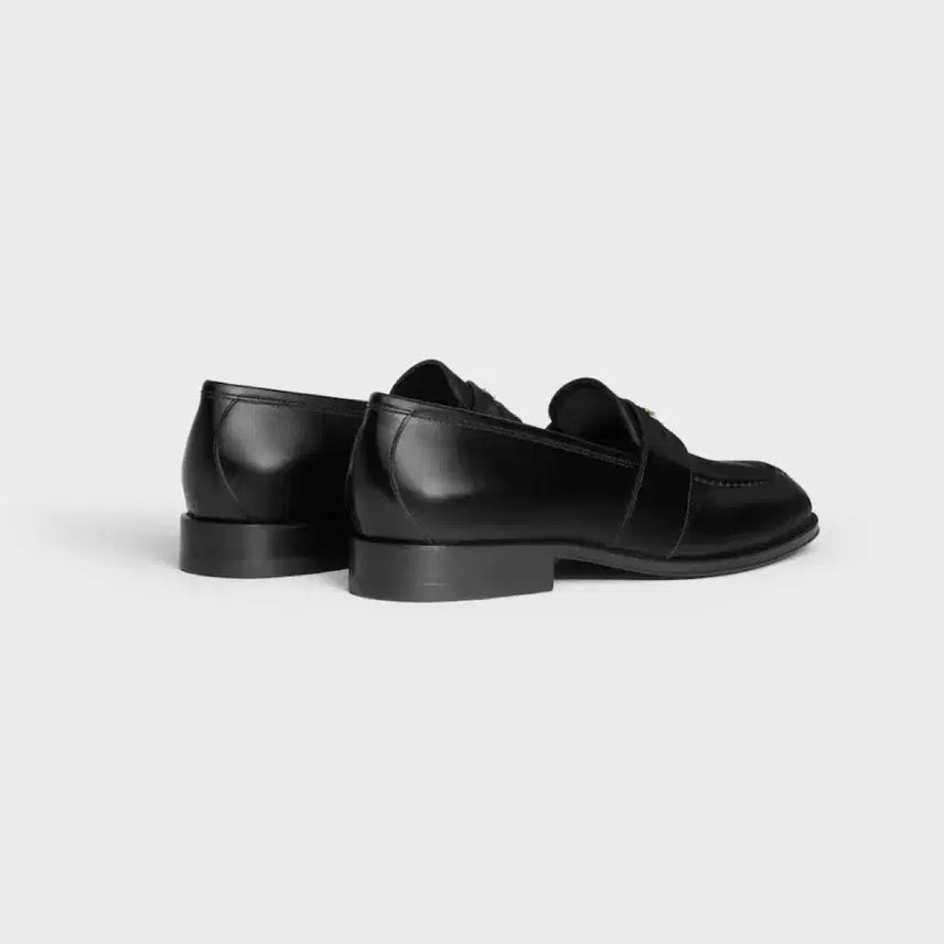 [BUNJANG] Celine Malachite Triomphe Loafers Black / 셀린느 말라케 트리옹프 로퍼 블랙 37