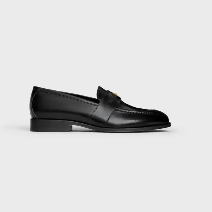 [BUNJANG] Celine Malachite Triomphe Loafers Black / 셀린느 말라케 트리옹프 로퍼 블랙 37
