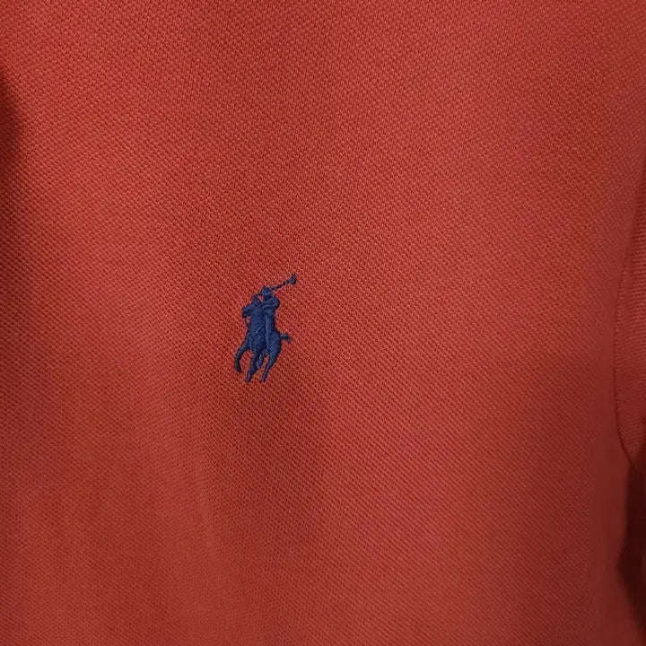 [BUNJANG] Polo Ralph Lauren Grapefruit Red Custom Slim Fit Polo Shirt / 폴로랄프로렌 자몽레드 카라티 100 L