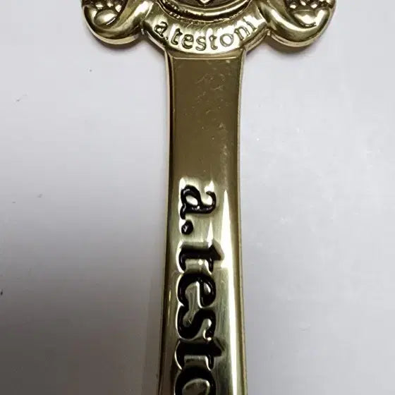 [BUNJANG] A.testoni Crest Brass Shoeshine Horn / 이태리 a.testoni 크레스트 슈혼 (구두주걱)