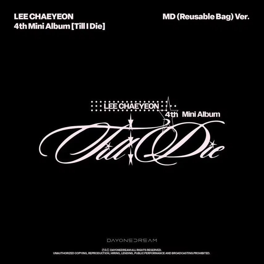[BUNJANG] Lee Chae Yeon Till I Die Reusable Version (Album) / 이채연 Till I Die 리유저블 버전 미개봉