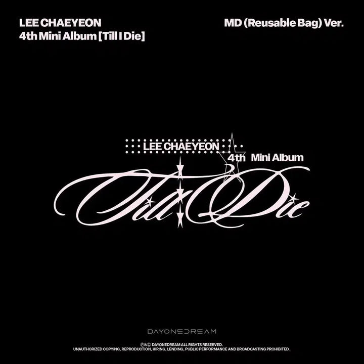 [BUNJANG] Lee Chae Yeon Till I Die Reusable Version (Album) / 이채연 Till I Die 리유저블 버전 미개봉