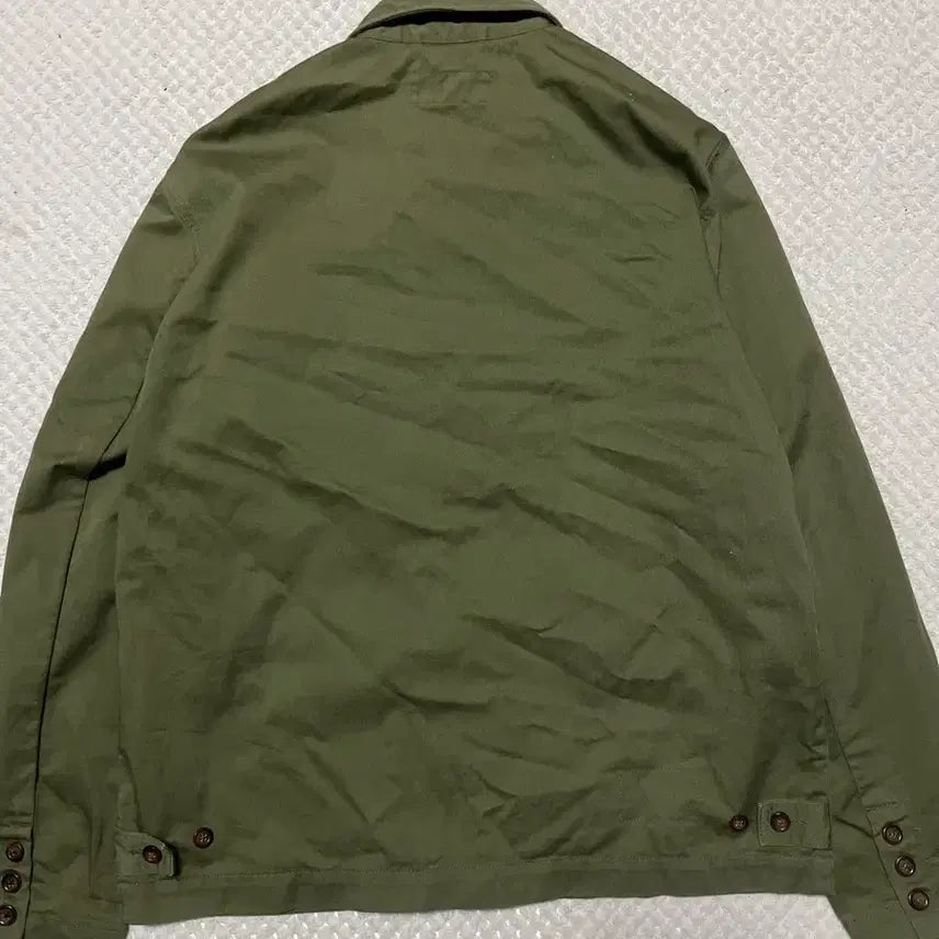 [BUNJANG] Universal Works Military Field Coverall Work Jacket Khaki / [L] 유니버셜 웍스 밀리터리 필드 커버올 워크 자켓 카키
